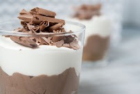 Chocolate mousse cups