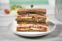 Triple-decker club sandwich